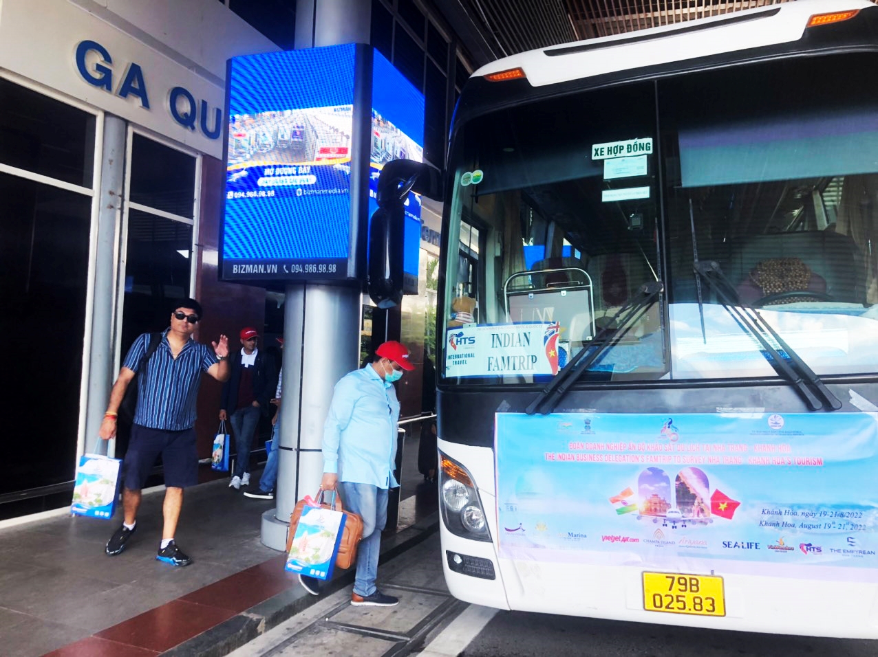 HTS INTERNATIONAL TRAVEL SUCCESSFULLY ORGANIZED THE FAMTRIP FOR INDIA TRAVEL AGENTS TO VISIT NHA TRANG - KHANH HOA